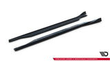 Maxton Design Side Skirts Diffusers V.2 Tesla Model X MK1 Facelift