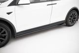 Maxton Design Side Skirts Diffusers V.2 Tesla Model X MK1 Facelift