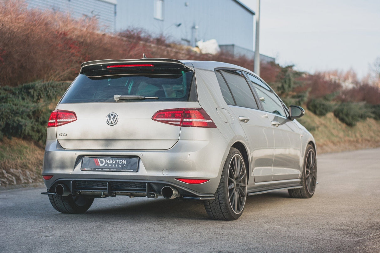 Maxton Design Side Skirts Diffusers V.2 VW Golf 7 GTI (Narrow)