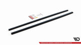 Maxton Design Side Skirts Diffusers V.2 VW Golf 7 GTI (Narrow)
