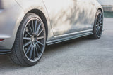Maxton Design Side Skirts Diffusers V.2 VW Golf 7 GTI (Narrow)