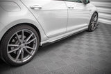 Maxton Design Side Skirts Diffusers V.2 VW Golf R Mk7