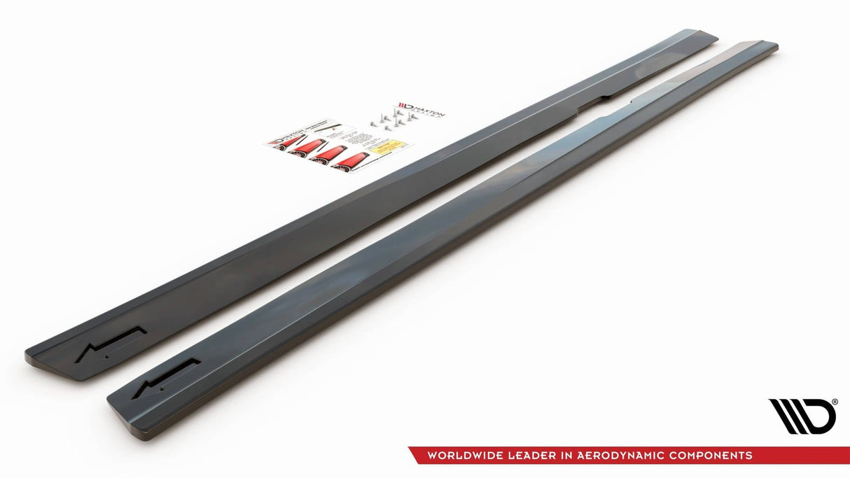 Maxton Design Side Skirts Diffusers V.2 Volvo S60 R-Design Mk3