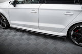 Maxton Design Side Skirts Diffusers V.3 Audi RS3 Sedan 8V Facelift
