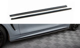Maxton Design Side Skirts Diffusers V.3 BMW 4 Coupe M-Pack F32