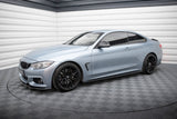 Maxton Design Side Skirts Diffusers V.3 BMW 4 Coupe M-Pack F32