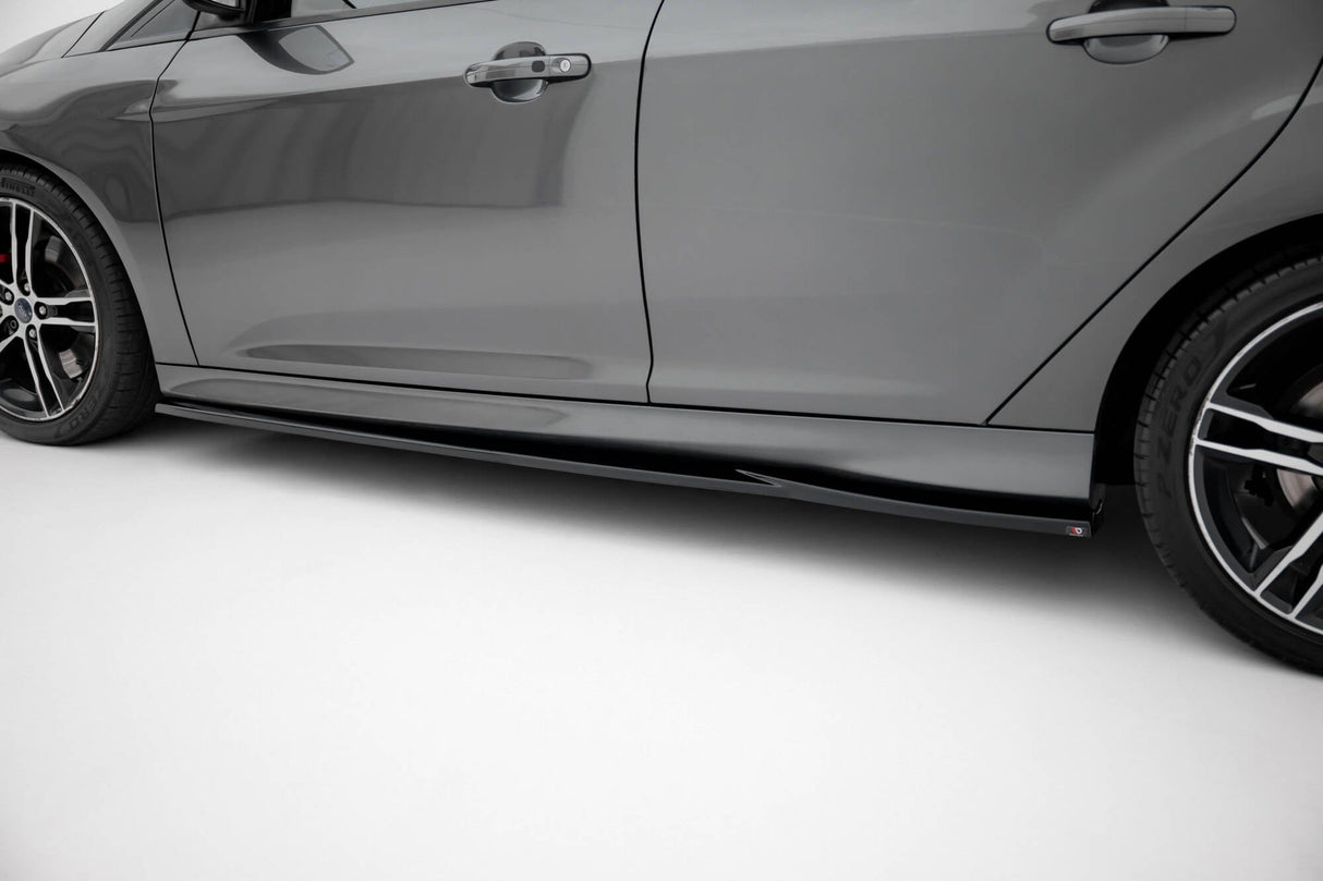 Maxton Design Side Skirts Diffusers V.3 Ford Focus ST MK3