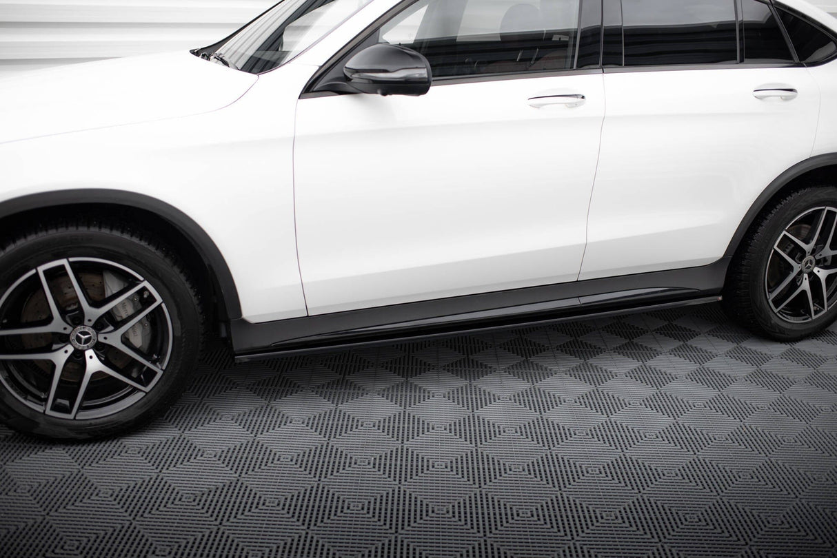 Maxton Design Side Skirts Diffusers V.3 Mercedes-Benz GLC Coupe AMG-Line C253
