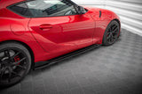 Maxton Design Side Skirts Diffusers V.3 Toyota Supra Mk5