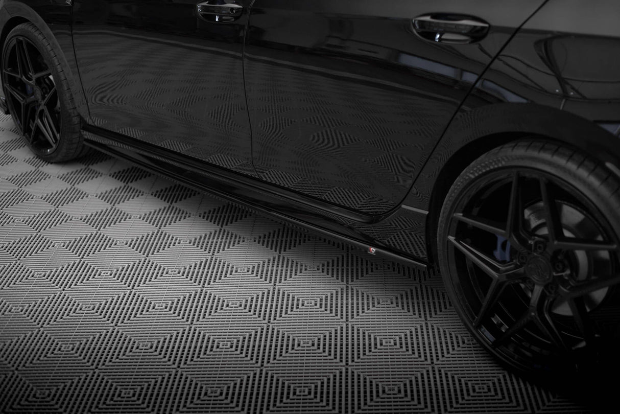 Maxton Design Side Skirts Diffusers V.3 VW Golf R Mk8