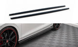 Maxton Design Side Skirts Diffusers V.4 Volkswagen Golf Gti / Gte / Gti ClubSport / R-Line Mk8