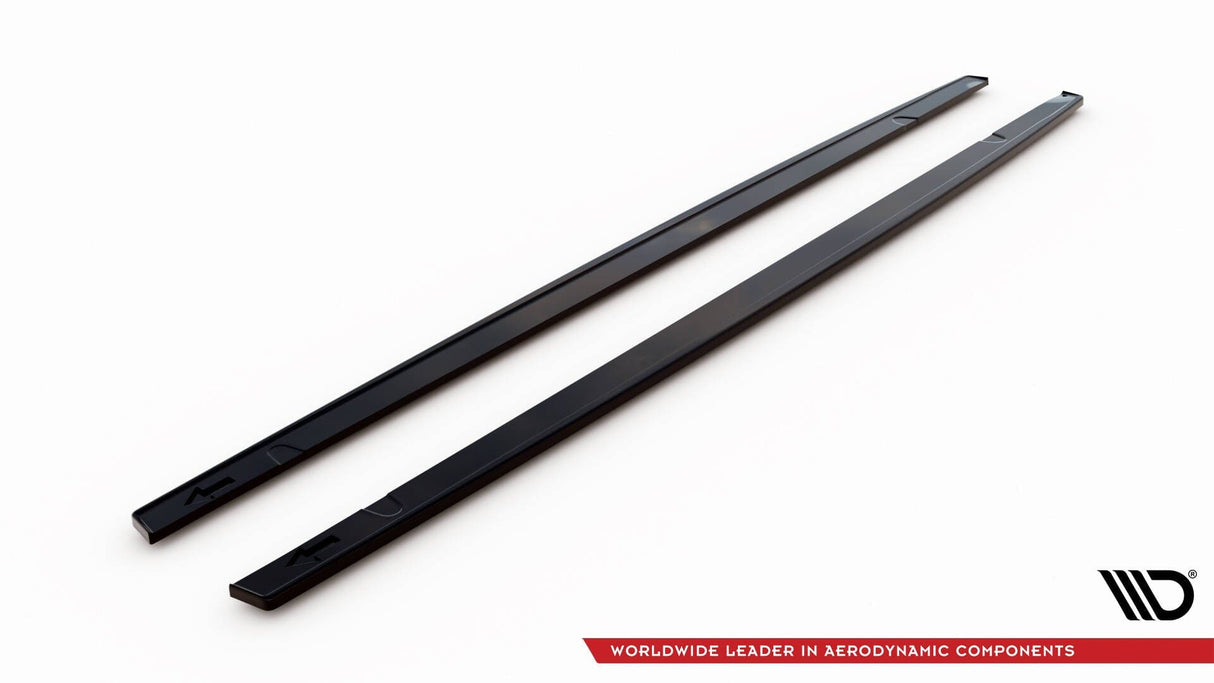 Maxton Design Side Skirts Diffusers V.4 Volkswagen Golf Gti / Gte / Gti ClubSport / R-Line Mk8