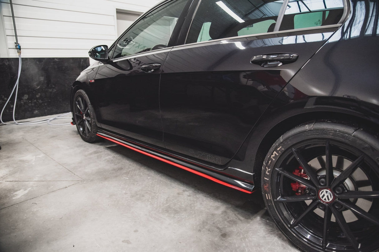 Maxton Design Side Skirts Diffusers VW Golf Mk7 GTI TCR