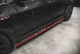 Maxton Design Side Skirts Diffusers VW Golf Mk7 GTI TCR