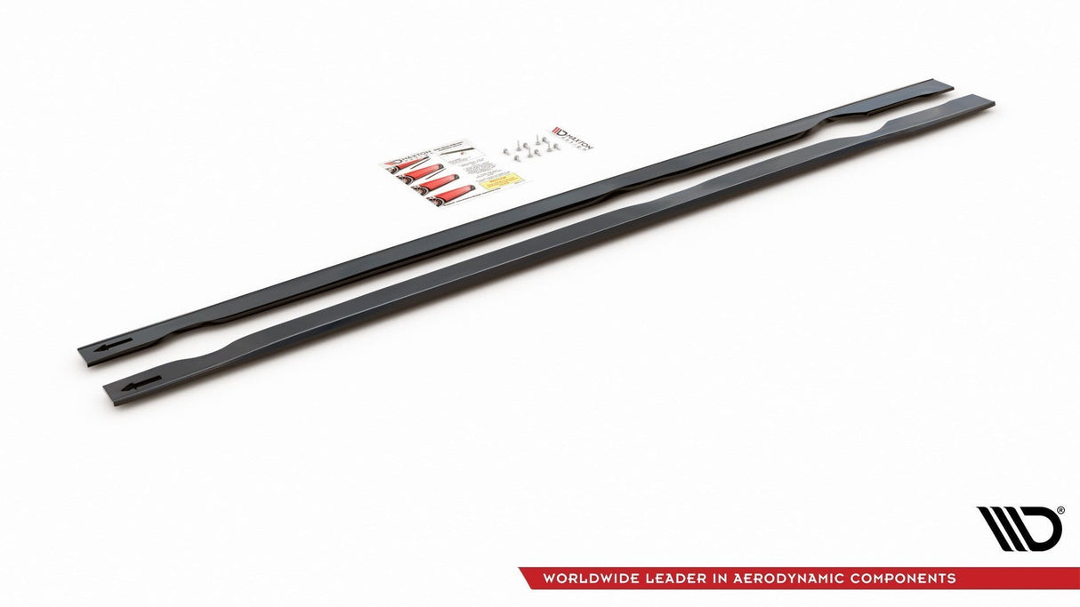 Maxton Design Side Skirts Diffusers VW Golf Mk7 GTI TCR