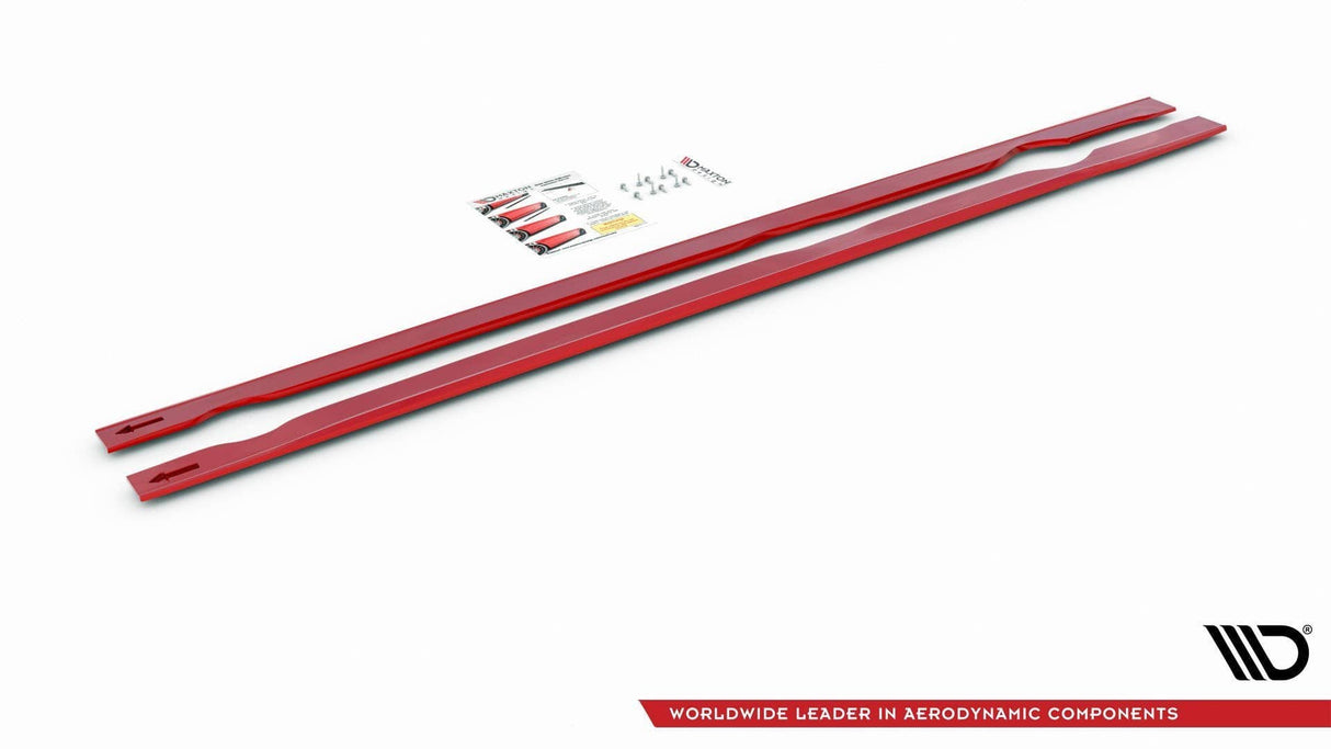 Maxton Design Side Skirts Diffusers VW Golf Mk7 GTI TCR