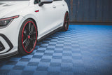 Maxton Design Side Skirts Diffusers Volkswagen Golf Mk8 GTi / GTi Clubsport / R-Line