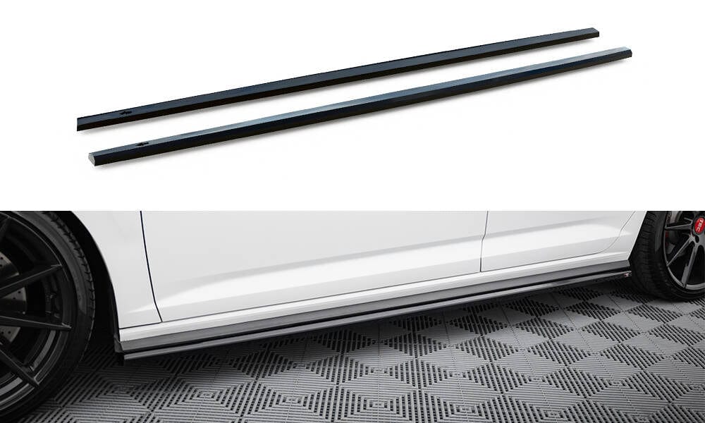 Maxton Design Side Skirts Diffusers VW Jetta GLI MK7