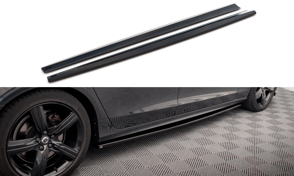 Maxton Design Side Skirts Diffusers Volvo V90 / S90 R-Design Mk2
