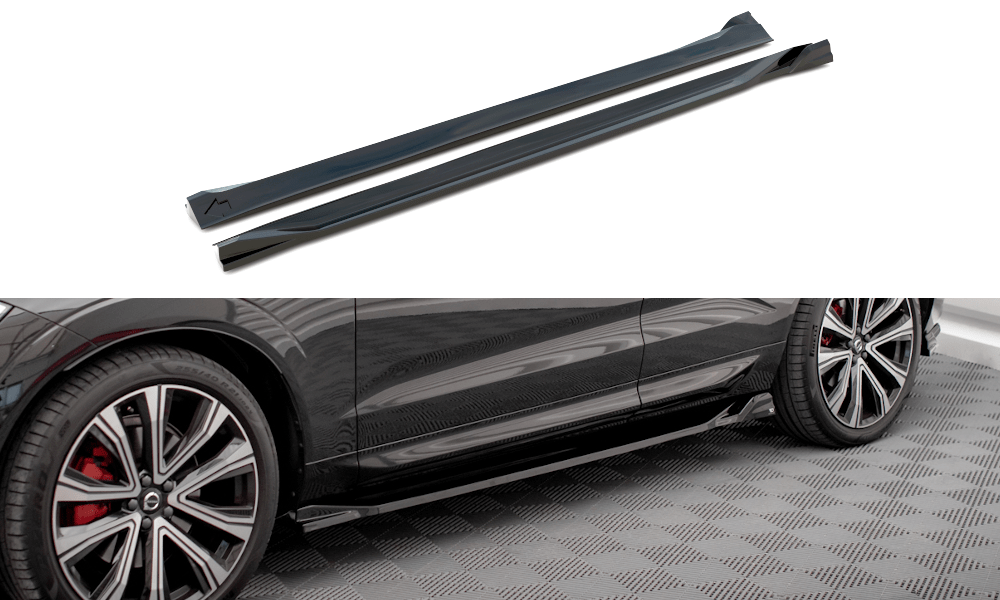 Maxton Design Side Skirts Diffusers Volvo Xc60 R-Design Mk2 Facelift