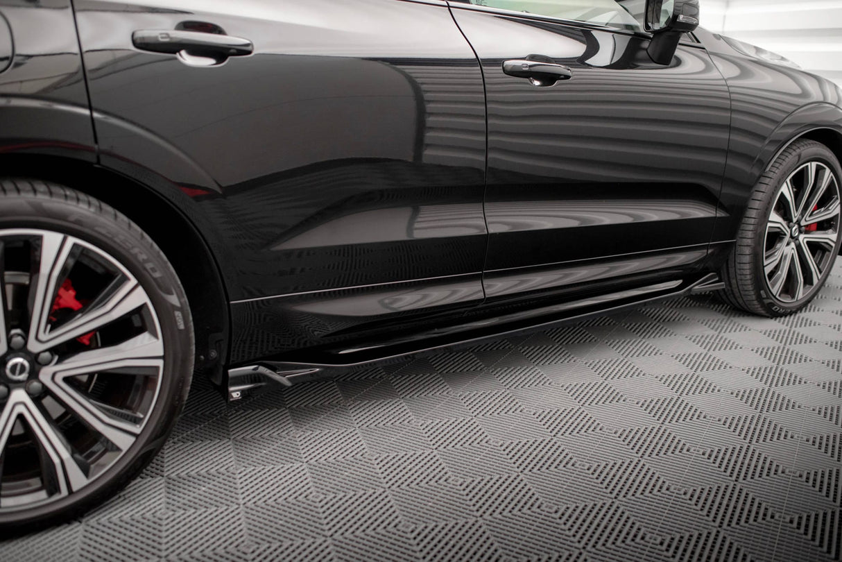 Maxton Design Side Skirts Diffusers Volvo Xc60 R-Design Mk2 Facelift