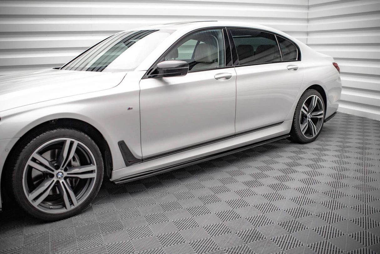 Maxton Design Side Skirts Diffusers For BMW 7 Long M-Pack G12
