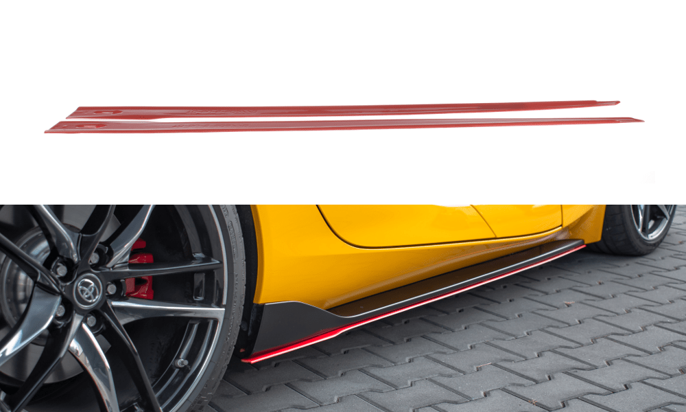 Maxton Design Side Skirts Diffusers V.2 Toyota Supra Mk5