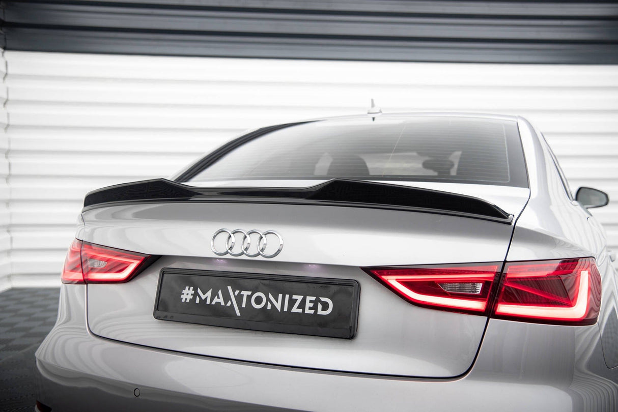 Maxton Design Spoiler Cap 3D Audi A3 / A3 S-Line / S3 / RS3 Sedan 8V