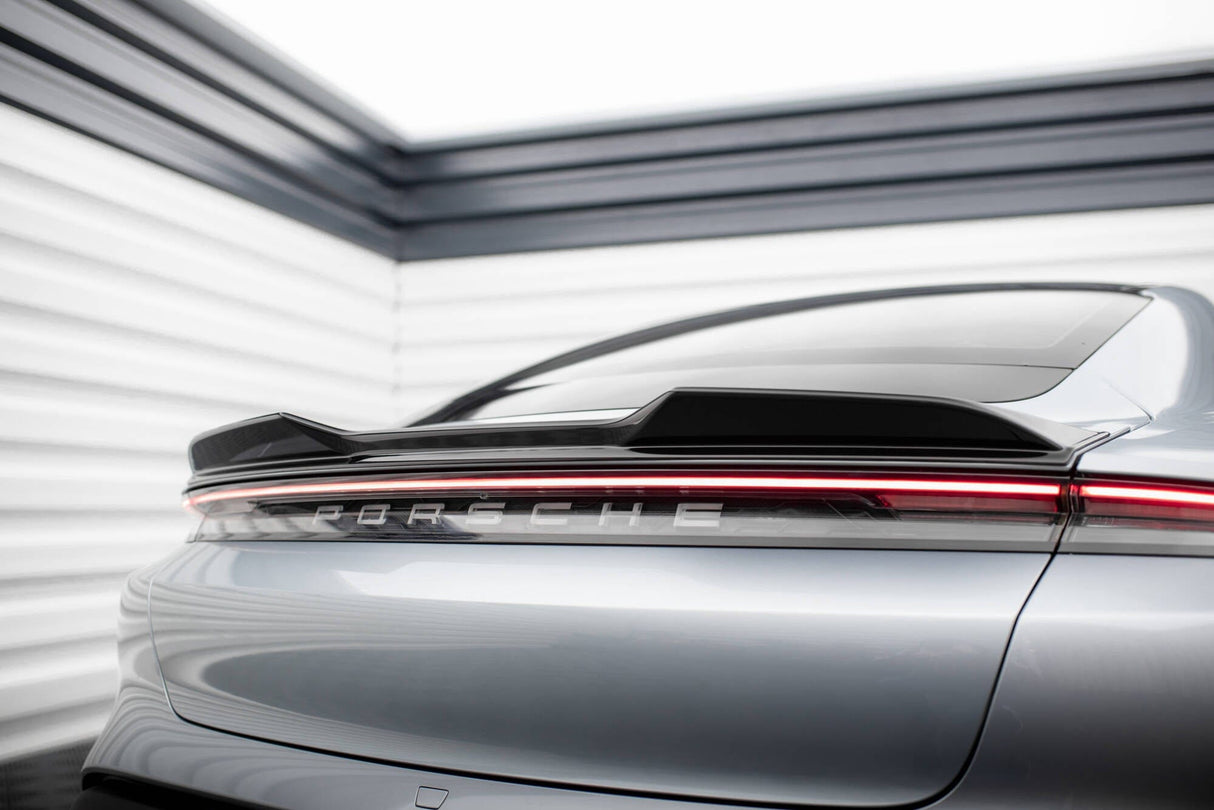 Maxton Design Spoiler Cap 3D Porsche Taycan / Taycan 4 / Taycan 4S / Taycan GTS Mk1