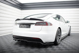Maxton Design Spoiler Cap 3D Tesla Model S Plaid MK1 Facelift