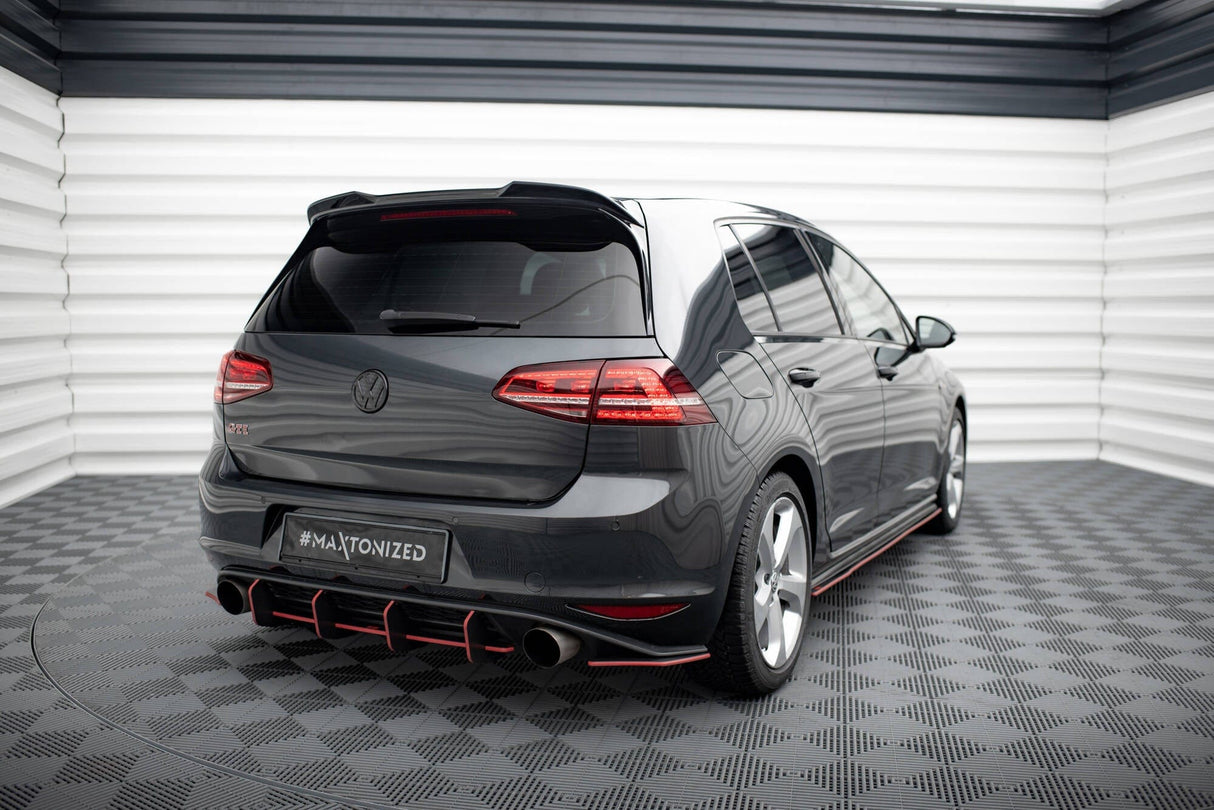 Maxton Design Spoiler Cap 3D VW Golf R / R-Line / GTI Mk7