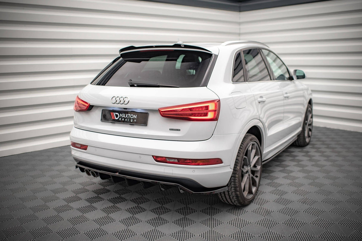 Maxton Design Spoiler Cap Audi Q3 S-Line 8U Facelift