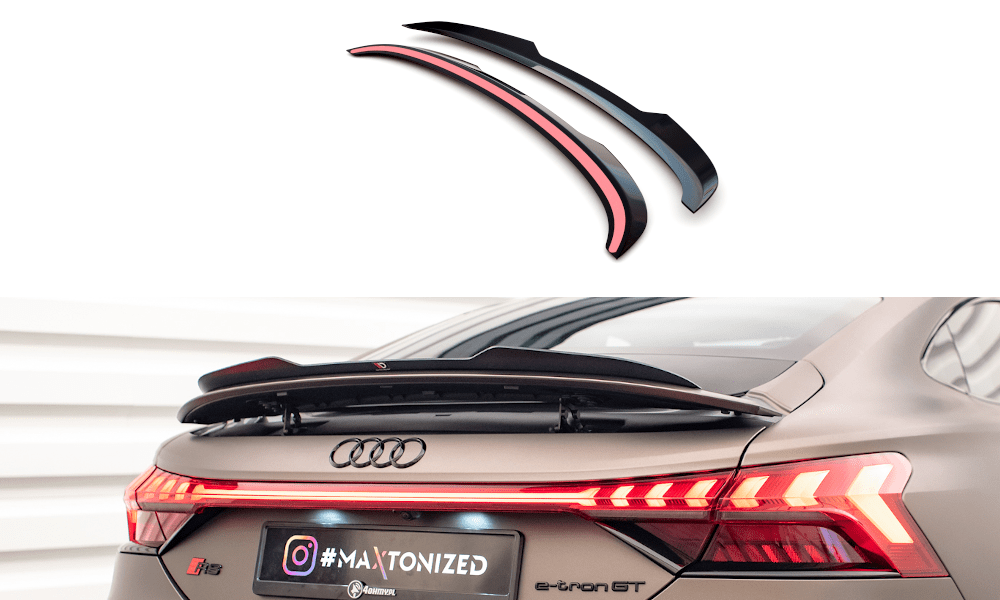 Maxton Design Spoiler Cap Audi E-Tron GT / Rs GT Rs Mk1