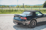 Maxton Design Spoiler Cap Fiat 124 Spider Abarth