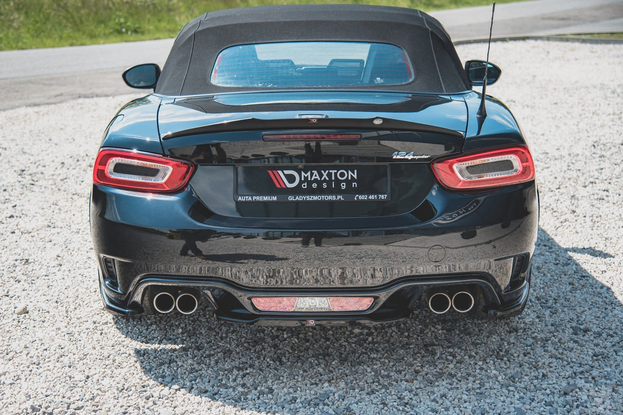 Maxton Design Spoiler Cap Fiat 124 Spider Abarth