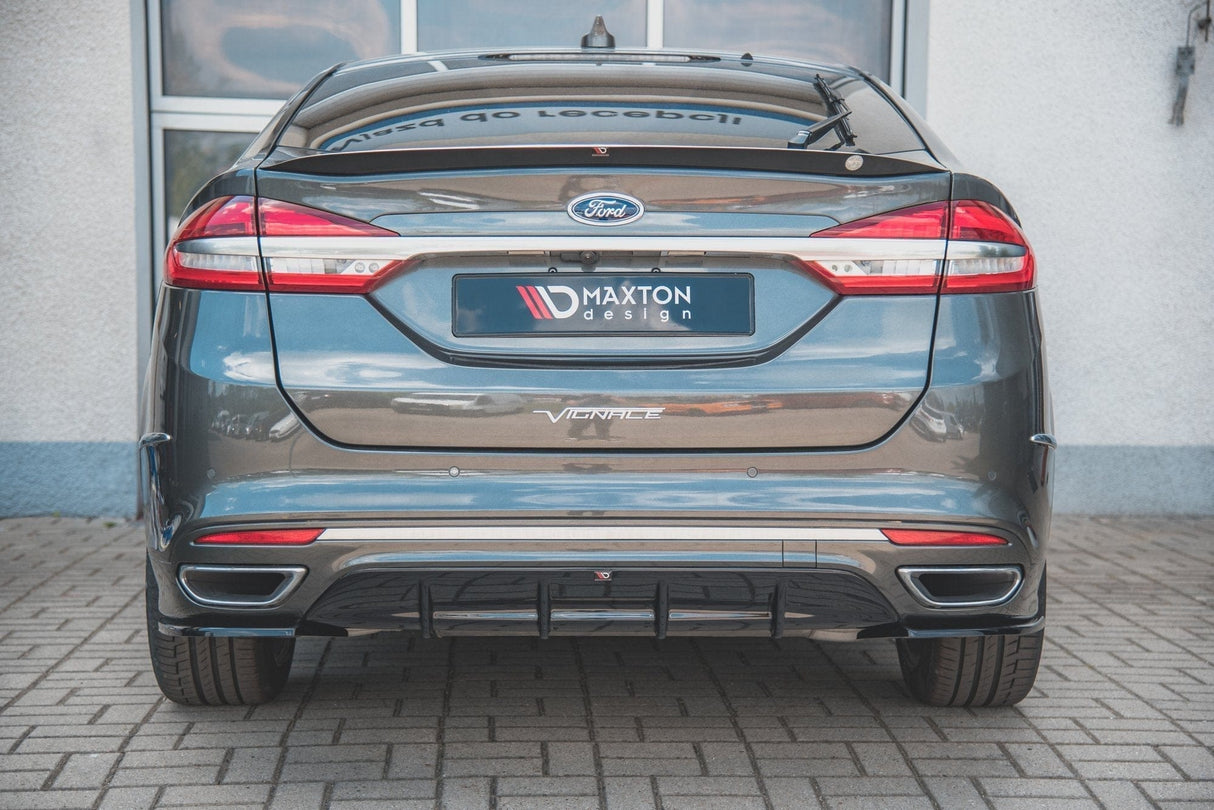 Maxton Design Spoiler Cap Ford Mondeo (Fusion) Liftback MK5 Facelift