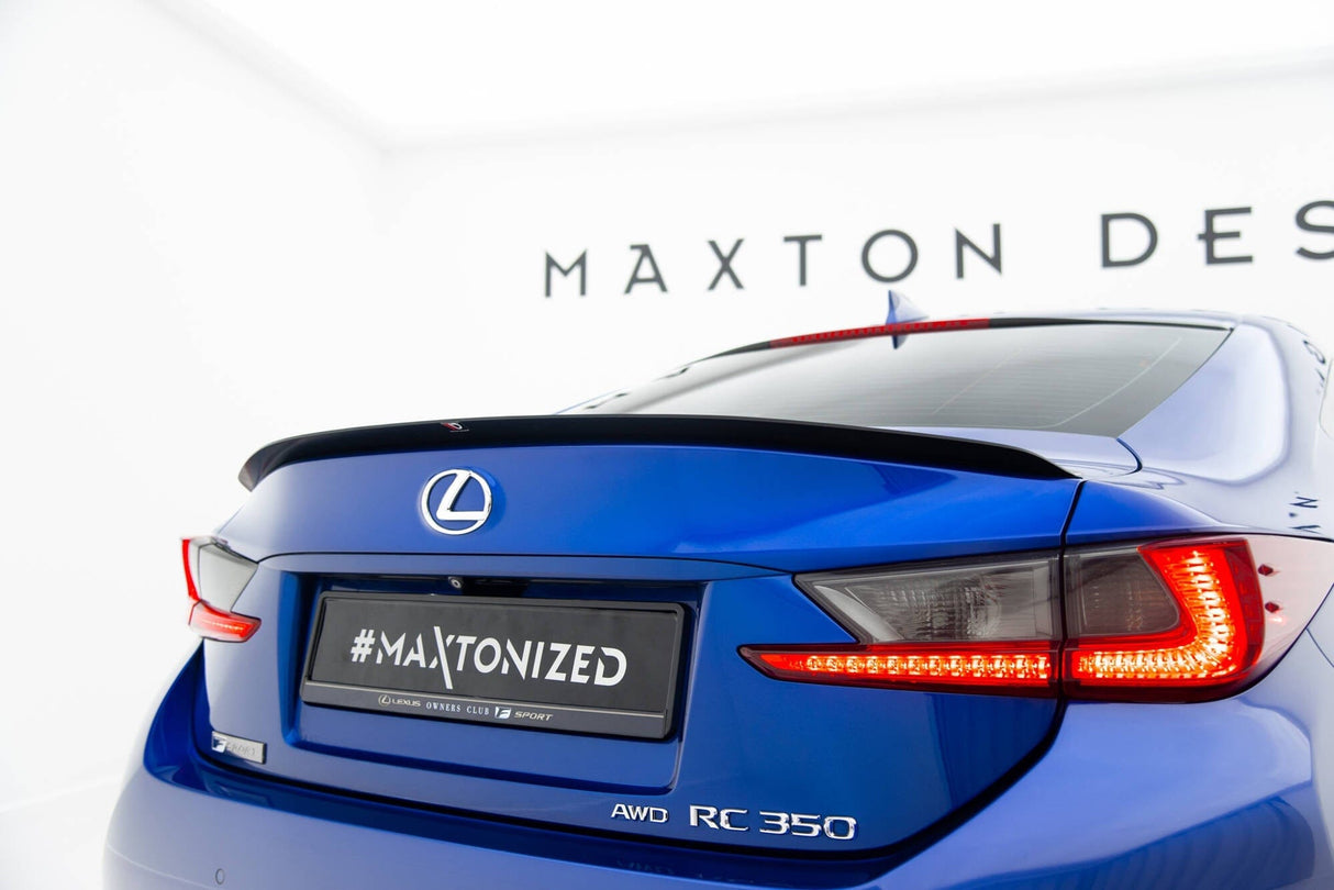 Maxton Design Spoiler Cap Lexus Rc
