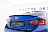 Maxton Design Spoiler Cap Lexus Rc