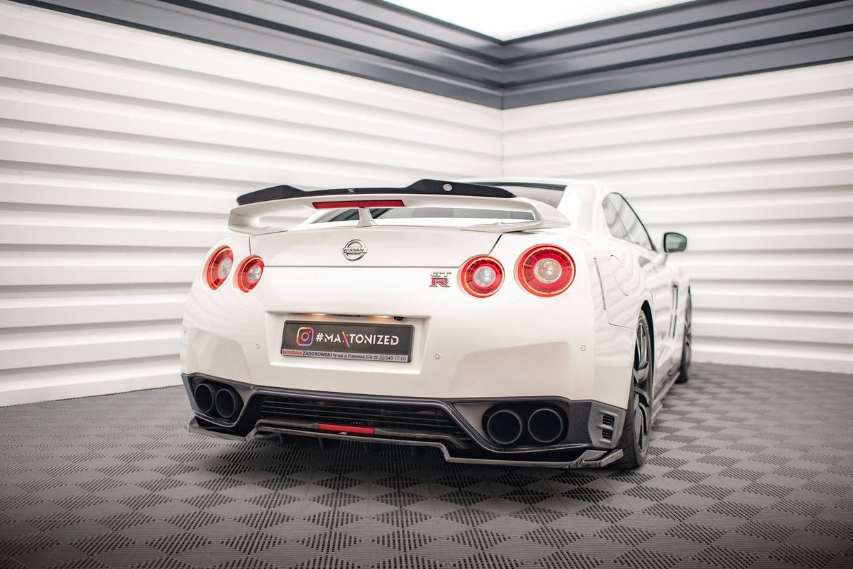Maxton Design Spoiler Cap Nissan Gtr R35 Facelift