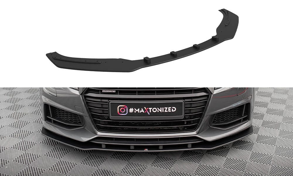 Maxton Design Street Pro Front Splitter Audi TTS / S-Line 8S
