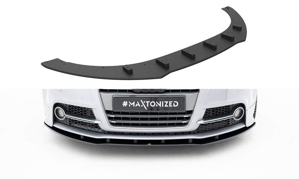 Maxton Design Street Pro Front Splitter Audi TTS / TT S-Line 8J Facelift