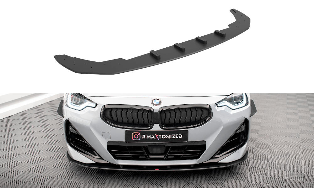 Maxton Design Street Pro Front Splitter BMW 2 Coupe M-Pack / M240I G42