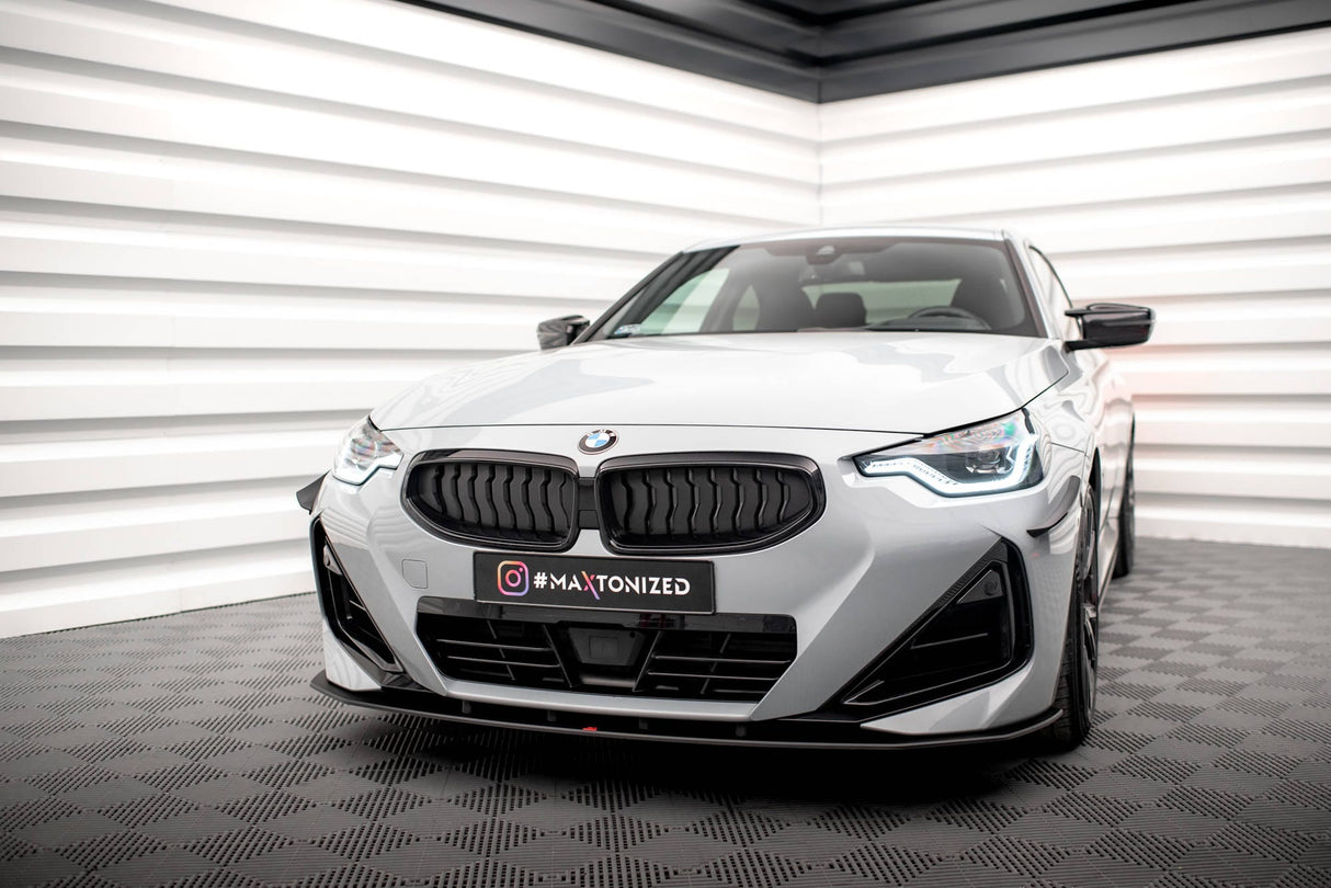 Maxton Design Street Pro Front Splitter BMW 2 Coupe M-Pack / M240I G42