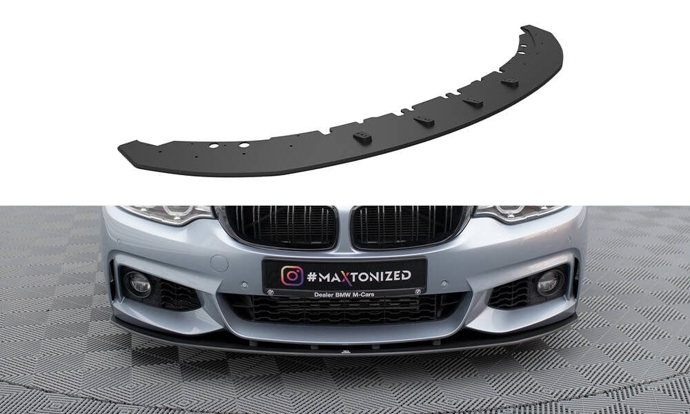 Maxton Design Street Pro Front Splitter BMW 4 Coupe M-Pack F32