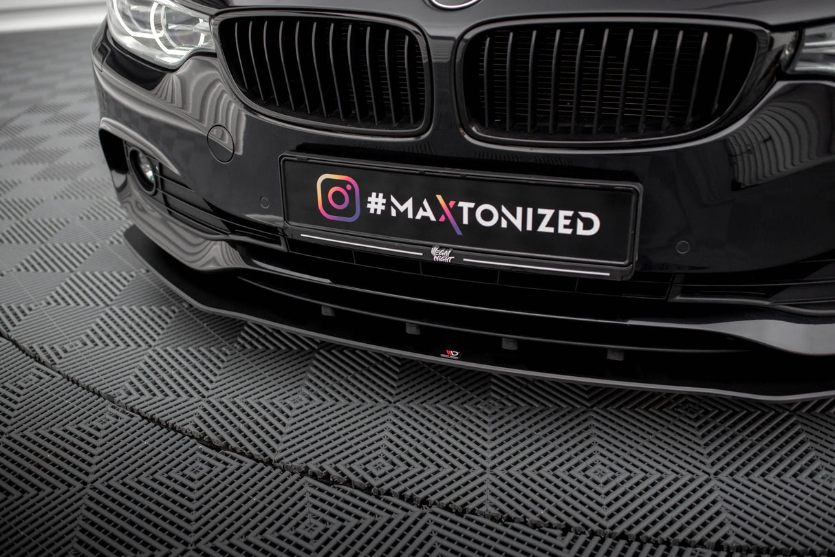 Maxton Design Street Pro Front Splitter BMW 4 Gran Coupe F36