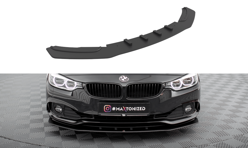 Maxton Design Street Pro Front Splitter BMW 4 Gran Coupe F36