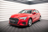 Maxton Design Street Pro Front Splitter + Flaps Audi A3 8Y