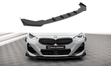 Maxton Design Street Pro Front Splitter + Flaps BMW 2 Coupe M-Pack / M240I G42