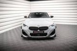 Maxton Design Street Pro Front Splitter + Flaps BMW 2 Coupe M-Pack / M240I G42