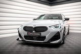 Maxton Design Street Pro Front Splitter + Flaps BMW 2 Coupe M-Pack / M240I G42